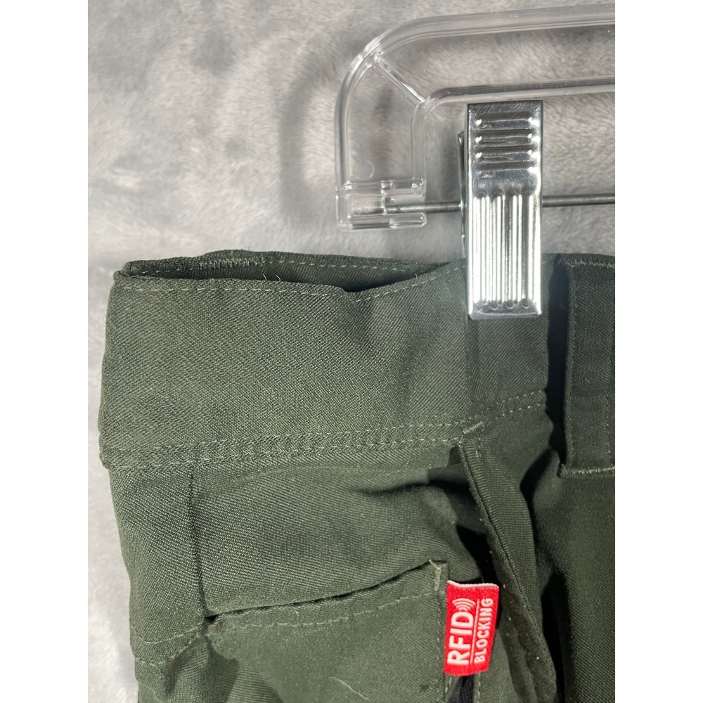 686 Everywhere Multi Shell Pants Mens 32x32 Olive Green Slim Fit DWR Techwear - Picture 2 of 10